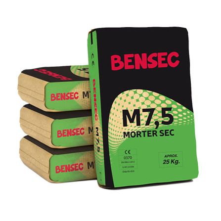 Sacos de MORTERO M-7,5 (25kg/s.) (48s/p)
